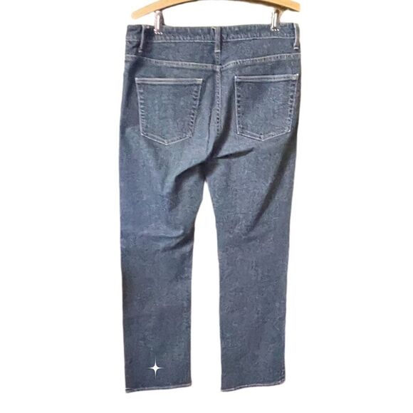 Vintage GAP size 12L Boot Cut stretch dark wash jeans - Picture 7 of 8